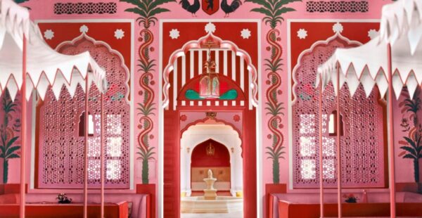 Villa Palladio Jaipur: הצבע הוא המלך